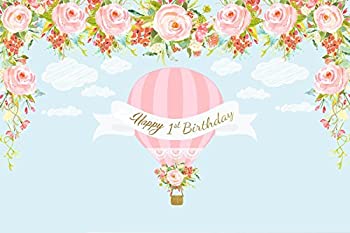 šۡ͢ʡ̤ѡYeele 5?x 4ft Boy Girl 1st Birthday BackdropۥåȥХ롼Hanging Basket Sweet֥ѡƥХʡ̿طʿ֤̿