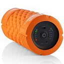 【中古】【輸入品 未使用】(Orange) - Vibrating Foam Roller - 5-Speed Massager and Roller for Muscle Recovery, Deep Tissue Trigger Point Massage Therapy - 5 Level