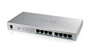 【中古】【輸入品・未使用】ZyXEL GS1008HP 8ポート POE+ギガビットイーサネットスイッチ 8 x PoE 60W予算 ファンレスメタルデザイン ...