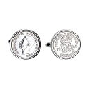 【中古】【輸入品・未使用】1948英語六ペンスCufflinks Gift???69th誕生日ギフト