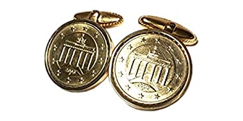 【中古】【輸入品・未使用】ドイツ語10?CentゴールドCufflinks