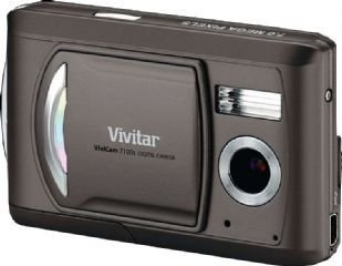 【中古】【輸入品 未使用】Vivitar VIVICAM-7100S 7.0メガピクセルカメラ デジタルズーム4倍と2.36インチLCD付き