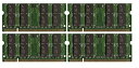 【中古】【輸入品 未使用】バルクロット 8GB 4x2GB DDR2 PC2-5300 667MHz メモリー SODIMM RAM ノートパソコン ノートブック用