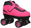 【中古】【輸入品・未使用】(Youth 4) - Epic Skates 2016 Epic Nitro Turbo 4 Indoor/Outdoor Quad Speed Roller Skates, Pink