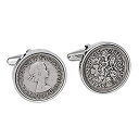 【中古】【輸入品・未使用】1958英語六ペンスCufflinks Gift???59th誕生日ギフト