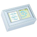 【中古】【輸入品・未使用】Sweet Boy Happiness Monkey Smallパステルブルージュエリー音楽ボックスPlays Jesus Loves Me