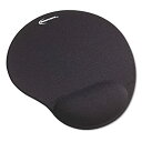 【中古】【輸入品・未使用】Innovera :マウスパッド ジェルリストパッド付き 滑り止めベース 10-3/8 x 8-7/8 ブラック - - - 2パック販売 - 1 - / - 合計2個