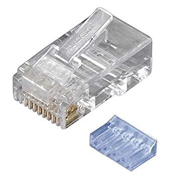 【中古】【輸入品・未使用】CAT6 MODULAR PLUGS, RJ-45, 250-PACK 【中古】【輸入品・未使用】CAT6 MODULAR PLUGS, RJ-45, 250-PACK