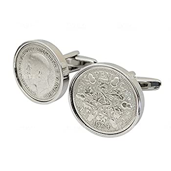 【中古】【輸入品・未使用】1936?England cufflinks- 81st誕生日ギフト