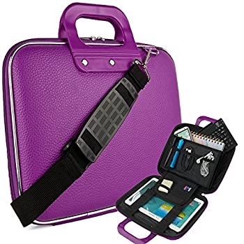 VeganレザーDoraキューブショルダーバッグW/ハンドル矢印Stylistic Fujitsu Lifebookタブレットラップトップコンピュータ For 8.9-10.2in Laptop