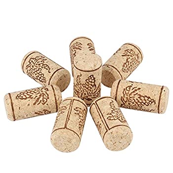 【中古】【輸入品・未使用】100個Wine Corks、ナチュラルストレートコルク木製ワインボトルストッパーf..