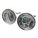 【中古】【輸入品・未使用】79歳の誕生日 コインカフスボタン 1939年 アメリカ合衆国10セント硬貨のカフスボタンセット 男性向けギフト ハンドメイド パーソ...