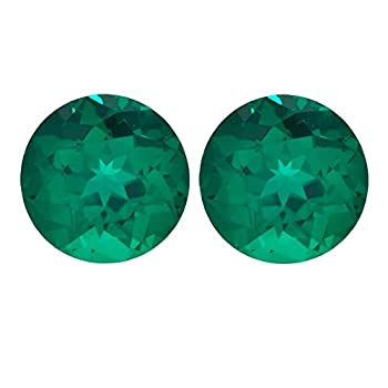 【中古】【輸入品・未使用】Mysticdrop 1.30-1.76 カラット 6x6 mm AAA ラウンド ロシア人工エメラルド (2個) ルースジェムストーン 【中古】【輸入品・未使用】Mysticdrop 1.30-1.76 カラット 6x6 mm AAA ラウンド ロシア人工エメラルド (2個) ルースジェムストーン