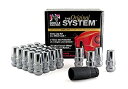 【中古】【輸入品・未使用】Gorilla Automotive 76604N "The System" 二重ドングリホイールロック (14mm x 2.00スレッドサイズ) - ラグホイール6個用