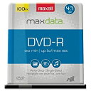 【中古】【輸入品・未使用】Maxell DVD - R 100-ct???スピンドル