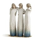 【中古】【輸入品・未使用】ウィローツリー彫像 By my side 私のとなりで(3)