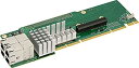 【中古】【輸入品・未使用】SuperMicro AOC-2UR6-I4XT 2U Ultra Intel X540-4 10Gbase-Tポート(2)