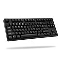 【中古】【輸入品・未使用】iKBC CD87 v2 メカニカルキーボード チェリーMXブルースイッチ付き WindowsとMac用 テンキーレス人間工学キーボー...