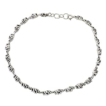【中古】【輸入品・未使用】Sterling silver anklet, Elephant Parade'