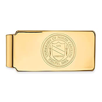 【中古】【輸入品・未使用】North Carolina Tar Heels Crestロゴマネークリップ イエロー