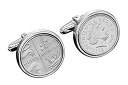 【中古】【輸入品・未使用】2015英語Fivepence Cufflink Gift???2?nd Anniversaryギフト