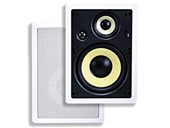 šۡ͢ʡ̤ѡMonoprice Monoprice Caliber 8in Fiber In-Wall Speakers 3-Way (pair)