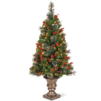 【中古】【輸入品・未使用】National Tree クリスマスツリークレストウッドスプルース 4フィート