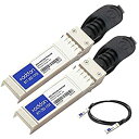 【中古】【輸入品・未使用】AddOn HP to Dell Dual OEM Direct Attach - Direct attach cable - SFP...