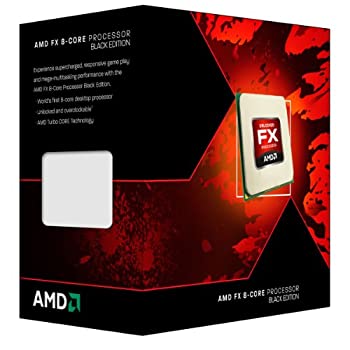 AMD FX 8コア ブラックエディション FX-8300 3.3GHz 4.2GHzターボオクタコアプロセッサ(FD8300WMHKBOX)