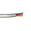 【中古】【輸入品・未使用】NAC Wire and Cables 250フィート フラット電話モジュラーケーブルコード シルバーサテン 4コンダクターバルク 2...