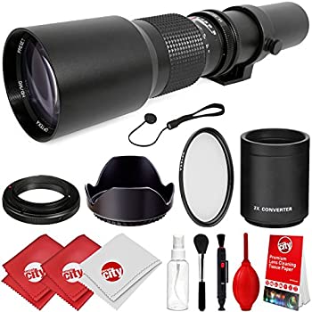 【中古】【輸入品・未使用】Opteka 500mm/1000