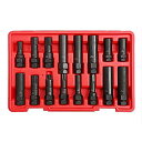 【中古】【輸入品・未使用】WINTOOLS ロックラグナットマスターキーセット 16ピース
