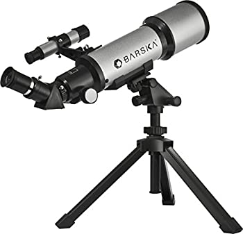 【中古】【輸入品・未使用】BARSKA Starwatcher 400x70mm 屈折望遠鏡 卓上三脚&キャリーケース付き