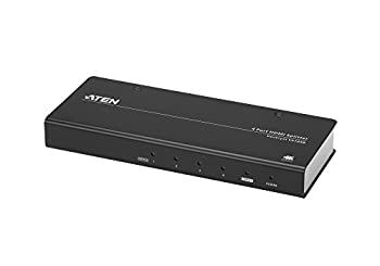 【中古】【輸入品・未使用】ATEN VS184B HDMI 4分配器(True 4K対応)