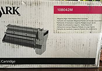 Original Lexmark (10B042M) 15000 High Yield Magenta Toner Cartridge - Retail
