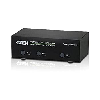 【中古】【輸入品・未使用】Aten 2ポートVGAスイッチwithオーディオ【メーカー名】Aten Corp【メーカー型番】VS0201【ブランド名】Aten Corp【商品説明】Aten 2ポートVGAスイッチwithオーディオ当店では初期不良に限り、商品到着から7日間は返品を 受付けております。こちらは海外販売用に買取り致しました未使用品です。買取り致しました為、中古扱いとしております。他モールとの併売品の為、完売の際はご連絡致しますのでご了承下さい。速やかにご返金させて頂きます。ご注文からお届けまで1、ご注文⇒ご注文は24時間受け付けております。2、注文確認⇒ご注文後、当店から注文確認メールを送信します。3、配送⇒当店海外倉庫から取り寄せの場合は10〜30日程度でのお届けとなります。国内到着後、発送の際に通知にてご連絡致します。国内倉庫からの場合は3〜7日でのお届けとなります。　※離島、北海道、九州、沖縄は遅れる場合がございます。予めご了承下さい。お電話でのお問合せは少人数で運営の為受け付けておりませんので、メールにてお問合せお願い致します。営業時間　月〜金　10:00〜17:00お客様都合によるご注文後のキャンセル・返品はお受けしておりませんのでご了承下さい。