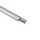【中古】【輸入品・未使用】フラットモジュラーケーブルコード 6導体 ストランド銅 28 AWG 50フィートロール RJ12 グレー 電話 CAT3 ワイヤー ...