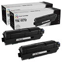 【中古】【輸入品・未使用】LD 互換トナーカートリッジ Kyocera TK-1172 (2パック - ブラック) Kyocera M2040dn M2540d...
