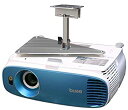 【中古】【輸入品・未使用】PCMD, LLC. プロジェクター天井マウント BenQ TK800 TK800M対応 横方向シフトカップリング (10インチ延長)
