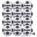 【中古】【輸入品・未使用】Franklin Sports Size Competition 100サッカーボール - 12個入り、ホワイトポンプ、4個入り