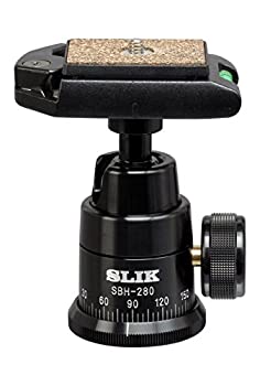 【中古】【輸入品・未使用】SLIK SBH-280E プロフェッショナル ボールヘッド クイックリリース付き ブラック (618-193)