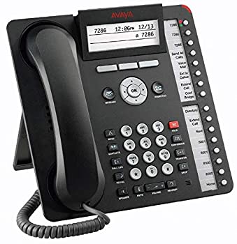 【中古】【輸入品・未使用】Avaya 1616-I 16lines Y Wired handset Black