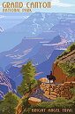 【中古】【輸入品・未使用】Grand Canyon National Park - Bright Angel Trail (24x36 Giclee Galle...