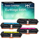 【中古】【輸入品・未使用】互換カートリッジ 045H トナーカートリッジ CRG-045H (4パック BK+C+M+Y 大容量) Canon MF634Cdw...