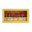 【中古】【輸入品 未使用】(6-Piece Round Over and Beading Router Bit Set) - Freud 5 Piece Round Over/Beading Bit Set (1.3cm Shank) (89-152)