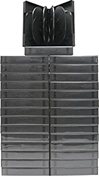 ( 30?)ブラック10-capacity空DVD交換用ボックス???dv10r33bk???33?mm ( 1.3インチ)