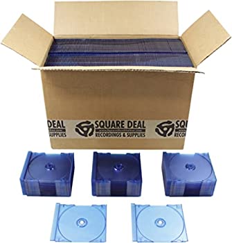 【中古】【輸入品・未使用】400?FrostedブルーColored交換CDトレイ/挿入for CDジュエルボックス。# cdis80fb???Fits Any標準サイズ10?mmジュエルボックス。