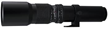 【中古】【輸入品・未使用】BOWER 500mm プリセット望遠レンズ 2倍(合計1000mm)付き Nikon dSLR D40,D40x,D50,D60,D70s, D80,D90,D3100, D5000, D5100,D7000用