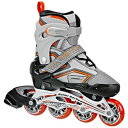 【中古】【輸入品・未使用】Roller derby patins stingray r7 boy's Multicolore Grau/Schwarz/Oran...