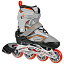 【中古】【輸入品・未使用】Roller derby patins stingray r7 boy's Multicolore Grau/Schwarz/Orange 12-2